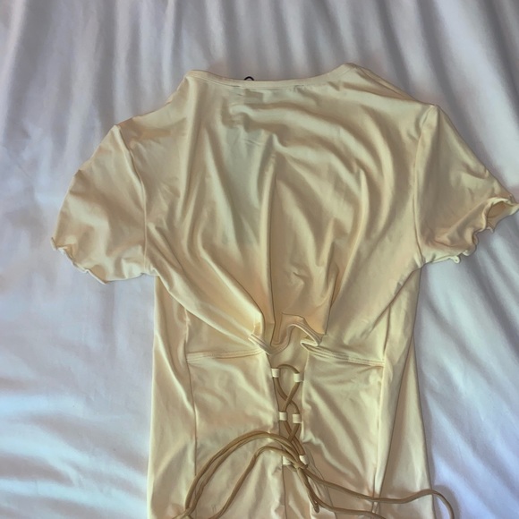 Lioness crop top lace up back - Picture 4 of 4